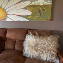 Load image into Gallery viewer, Indy - Felted Fleece Pillow - Kimber Valley Farms