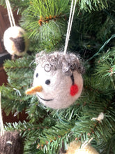 Load image into Gallery viewer, Snowman Head Ornament - Kimber Valley Farms
